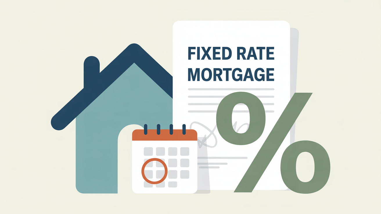 illustration of fixed rate mortgage