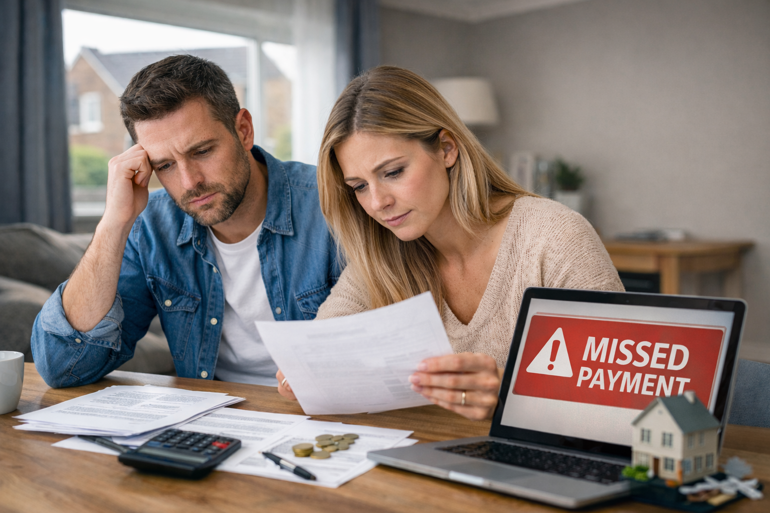 What happens if you miss a mortgage payment in the UK and how to manage mortgage arrears