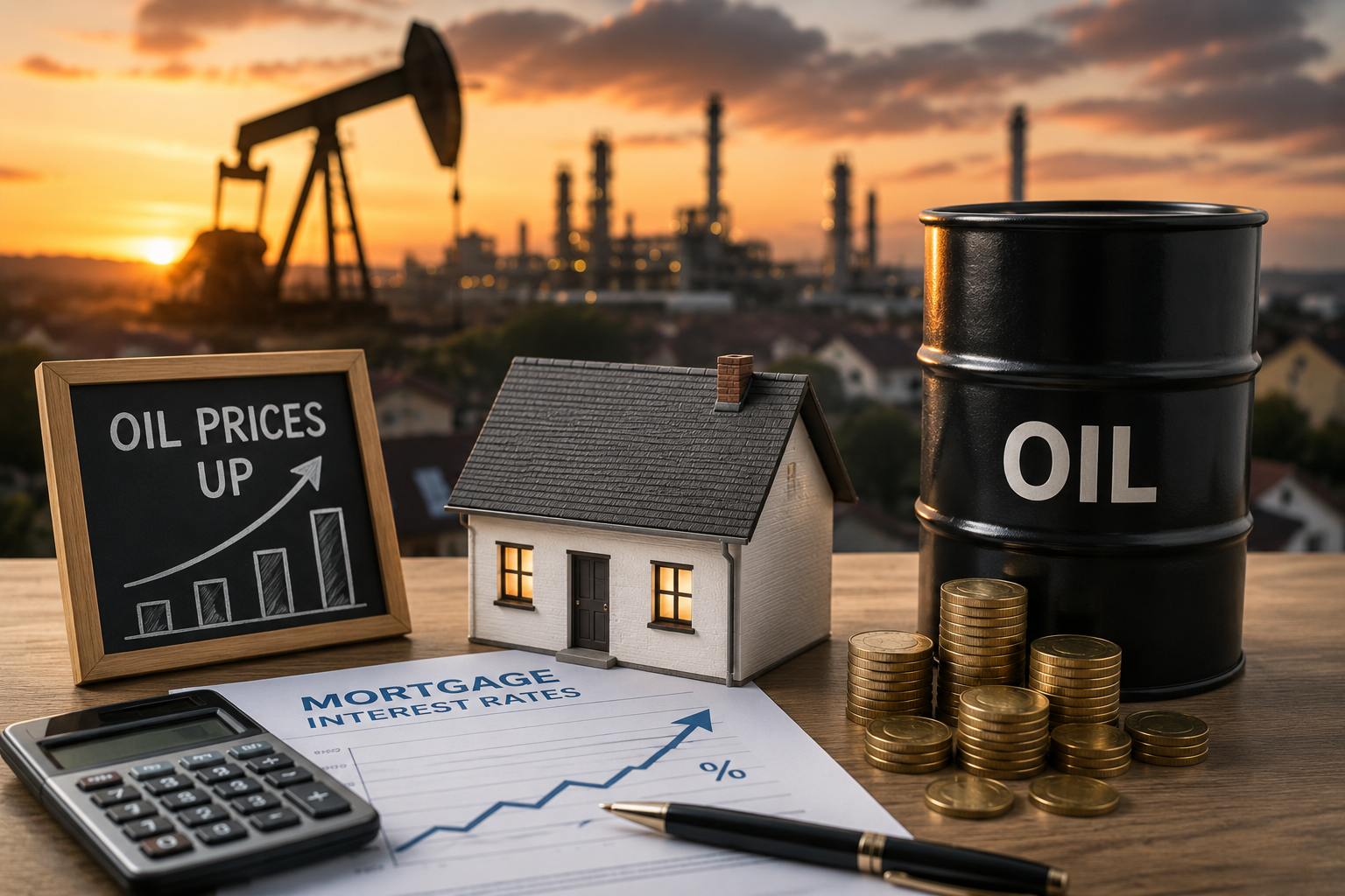 How rising oil prices can affect UK mortgage interest rates